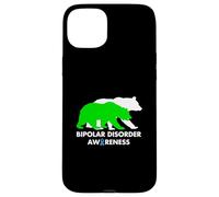 Bipolar Bear Disorder Awareness Mental Health Pun Case for iPhone 15 Plus