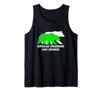 Bipolar Bear Disorder Awareness Mental Health Pun Tank Top