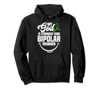 Bipolar Disorder Awareness I Rather Bipolar Disorder Warrior Pullover Hoodie