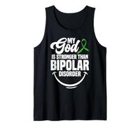 Bipolar Disorder Awareness I Rather Bipolar Disorder Warrior Tank Top