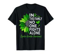 Bipolar Disorder Awareness Month Sunflower Bipolar Disorder T-Shirt