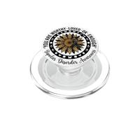 Bipolar Disorder Awareness You Are Worthy Loved Enough PopSockets PopGrip for MagSafe