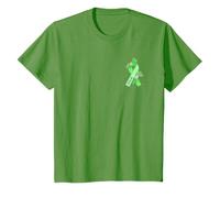 Bipolar Ribbon Pocket Tee Funny Bipolar Disorder Awareness T-Shirt
