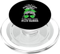 Bipolar Warrior Bipolar disorder PopSockets PopGrip for MagSafe