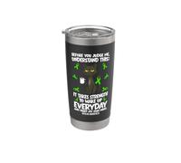 Bipolar Warrior Bipolar Disorder Stainless Steel Insulated Tumbler