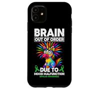 Bipolar Warrior Funny Bipolar disorder Case for iPhone 11