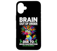 Bipolar Warrior Funny Bipolar disorder Case for iPhone 16 Plus