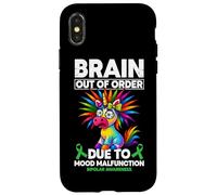 Bipolar Warrior Funny Bipolar disorder Case for iPhone X/XS