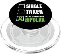Bipolar Warrior Funny Bipolar Disorder PopSockets PopGrip for MagSafe
