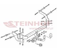 Bipper Tow Bar Van Fits 2008 on models - Peugeot Tow Bar and 7 Pin Electrics