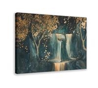 BIQHTGA Danu Celtic Goddess Art Poster Canvas Poster Wall Art Decor Print Picture Paintings for Living Room Bedroom Decoration 20x30inch(50x75cm)
