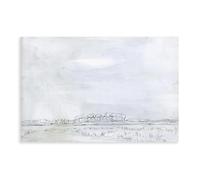 BIQHTGA Lowland Salt Marsh Canvas Poster Wall Art Decor Print Picture Paintings for Living Room Bedroom Decoration 24x36inch(60x90cm)