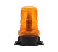 Biqing 1PCS Amber Forklift Beacon Strobe Light,30 LED Warning Emergency Safety Flashing Lights 12V 24V for Trucks, Tractor, Forklift, UTV, Cars, Bus