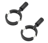 Biqing 2PCS Motorcycle Fog Lights Bracket, Led Light Bar Mounting Brackets Adjustable 45mm-65mm for Motorcycle Light Bar Mounting