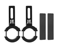 Biqing 2PCS Motorcycle Spotlights Mounting Brackets,Aluminium Front Fork Tube Clamp Mounting Bracket Extension Holder Fit 0.78-1.18 Inch Roll Bar(20mm-30mm)