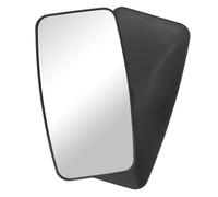 Biqing 2pcs Tractor mirror Fits for Case IH, John Deere, Massey Ferguson | Universal Tractor mirror. 15.98"x8.5" mirror: no blind spots. Fits 20-28mm rods & ball joint. Impact/rust-proof. Easy adjust.