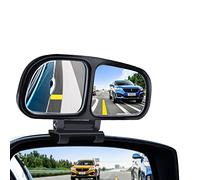 Biqing Auxiliary Mirror, Black Adjustable Car Reversing Auxiliary Mirror Blind Spot Reversing Rearview Mirror for Blind Side/Door Mirrors Universal Right