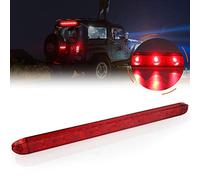 Biqing Red Rear Stop Light,9 LED Trailer Brake Light Bar Third Brake Light High Mount Tail Lamp Side Marker Indicator Light Rear Side Light Position Lamps 24V for Car Trailer Bus Truck Boat RV