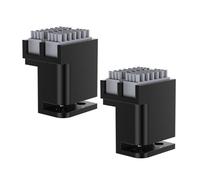 BIQU 2PCS Panda Nozzle Brush Kit, For Bambu-Lab P1S/P1P/X1C/X1E 3D Printers, Dual Brush Heads Silicone Nozzle Wiper, Plug in Play