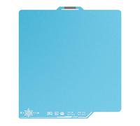 BIQU CryoGrip Pro Frostbite Panda Build Plate for Bambu-Lab P1S/P1P/X1C/X1E/A1 Printers, Room Temperature Print Cold Plate 257x257mm, Double Sided Coarse Textured Spring Steel Sheet