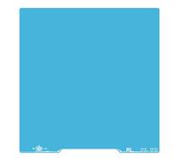 BIQU CryoGrip Pro Frostbite Panda Build Plate for Voron 2.4 350 3D Printer, Room Temperature Print Cold Plate 356x356mm, Double Sided Coarse Textured Spring Steel Sheet