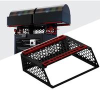 BIQU Panda Perch AMS Stand for Bambu Lab P1S P1P X1C X1E 3D Printers - AMS Stand for 2 AMS/AMS 2 Pro, Space-Saving AMS Mount, Expandable Honeycomb Design on the Sides