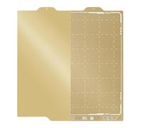 BIQU Smooth PEI+Textured PEI Build Plate Compatible with Bambu Lab A1 184 * 184mm, Double Sided PEI Spring Steel Build Plate Flexible Sheet Print Bed