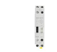 BIR-16/10 16A Dual Voltage Impulse Relay AC230V DC110V 24V, DIN Rail 35mm Latching Pulse Control Switch For Lighting Circuit Electrical Panel(AC48V - DC24V)