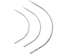 Bir Kraft 3 x Curved Needle Set 2" 3" 4" curved sewing needle repair kit *upholstery* sewing - Assorted Curved Sewing Needle