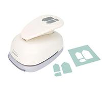 Bira 3 inch Multi-Tags Lever Craft Punch, 3 Tags at a time, Tag Punch, Price tag, Christmas Punch, for Paper Crafting Scrapbooking Cards Arts DIY Projects (3 inch Price tag Measured diagonally)