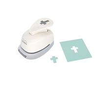 Bira 5/8 inch Cross Shape Lever Action Craft Punch for Paper Crafting Scrapbooking Cards Arts