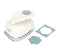 Bira Craft 2.5 inch Hexagon Shape Lever Action Craft Punch for Paper Crafting Scrapbooking