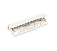 Bira Craft Adjustable 6 Hole Punch, Off White, 8 Sheet Capacity, Mini/Pocket A3/ A4 / A5 / A6 / Agenda/Personal/Deskfax, Performance Guaranteed