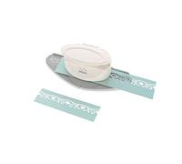 Bira Craft Continuous Border Paper Craft Punch, Valentine Day Punch, for Scrapbooking (Heart Flourish)