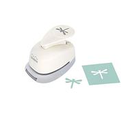 Bira Craft Dragonfly 2 Shape 5/8 inch Lever Action Paper Punch, Aluminium, for Crafting, Scrapbooking