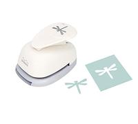 Bira Paper Punch, Dragonfly 2 Shape, 1.5 inch, Manual, 65 Sheets, Aluminium, for Arts, Scrapbooking, Cards
