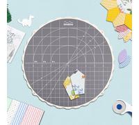 BiraBira Bira Craft 10"" Rotating Platform & Cutting Mat for quilting, paper crafting, painting and cake decorating