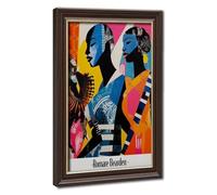 BIRART Romare Bearden Collage Canvas Poster Wall Art Decor Print Picture Paintings for Living Room Bedroom Decoration 16" L X 24" W