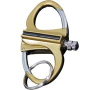 BIRBANN Metal Keychain Lighter 2025 - Permanent Match, Mini Waterproof Key Chain, Kerosene Fillable Lighter - Survival Kit Gifts for Men Women Outdoor Camping Hiking (Golden)