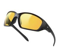 Bircenpro Night Vision Glasses for Driving: Running Cycling Sport Night Anti Glare Yellow Glasses for Men Women