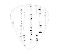 Birch forest Printed pick set - 12 pieces, thin, medium and thick guitar picks, suitable for guitar, bass, electric guitar and ukulele
