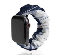 Birch Forests Cardinal Birds Elastic Scrunchie Watch Bands Bracelet Strap Compatible with IWatch Series 6 5 4 3 2 1 Black-style 38mm/40mm