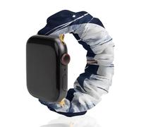 Birch Forests Cardinal Birds Elastic Scrunchie Watch Bands Bracelet Strap Compatible with IWatch Series 6 5 4 3 2 1 Golden-style 42mm/44mm