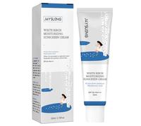 Birch Juice Moisturizing Sun Cream - Face Sunscreen with Natural Organic PA++++ Formula, Extract, No White Cast, Strong UV Protection & Moist Essence Type