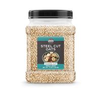 Birch & Meadow Steel Cut Oats, 3 lb, Whole Grain, Irish Oat Meal, Breakfast