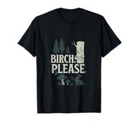 Birch Please Cottagecore Forest Graphic T-Shirt