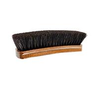 Birch Premium Quality Shoe Brush, 100% Horsehair, Shine Buff Polish Leather Shoes & Footwear [Extra Large, 205mm x 64mm x 19mm] (Black Horse Hair)
