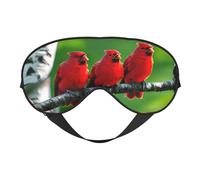 Birch Trees Sleep Mask,100% Natural Mulberry Silk Eye Mask with, Ultra-Soft Eye Covers for Sleeping, Travel, Nap