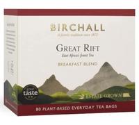 Birchall Great Rift Breakfast Blend - 80 Everyday Tea Bags