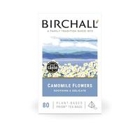 Birchall Tea Bags, Camomile Tea Gift Set, Caffeine Free Tea Bursting with Full Flavour, Perfect Vegan Gifts, 80 Plant-Based Prism Tea Bags